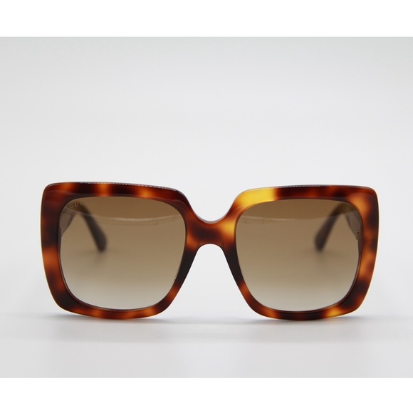 NEW GUCCI GG0418S 003 HAVANA BROWN SUNGLASSES GUCCI - Picture 5 of 14